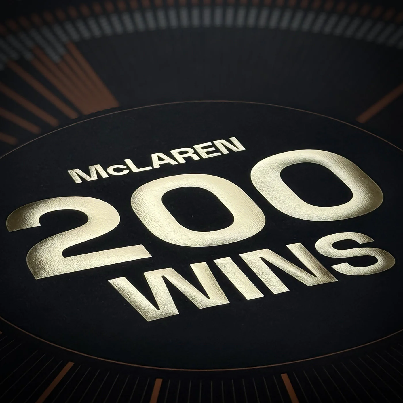 200 Wins | McLaren Formula 1 Team | Automobilist Official Poster - Image 2