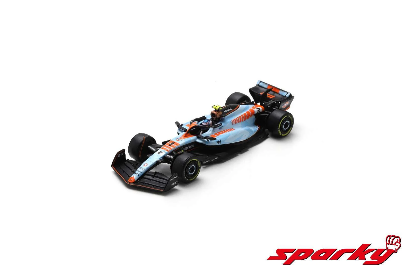 Williams FW45 2023 F1 Season Model Car Scale 1:64 Sparky - Image 3