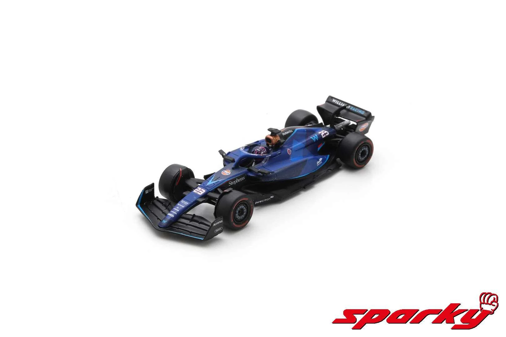 Williams FW45 2023 F1 Season Model Car Scale 1:64 Sparky - Image 4