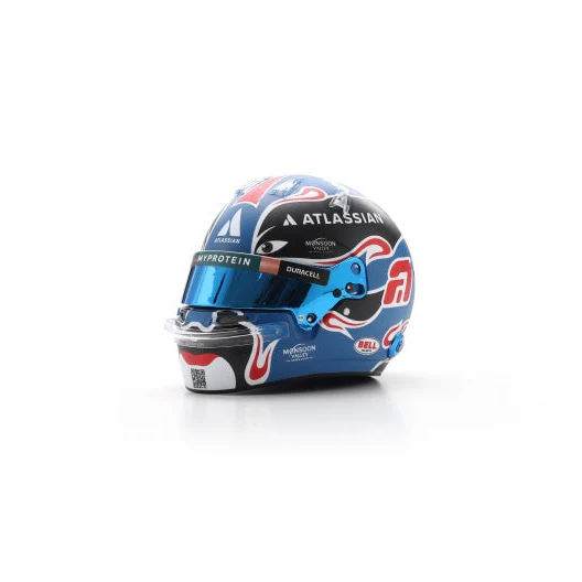 Alex Albon Helmet Chinese GP 2025 - Williams Racing - Spark 1:5 Helmet - Image 3
