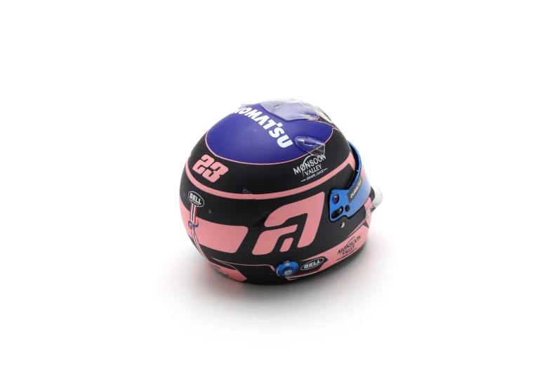 Alex Albon Helmet - Williams Racing Season 2024 Helmet - 1/5 Proportion Mini Helmet - Image 2