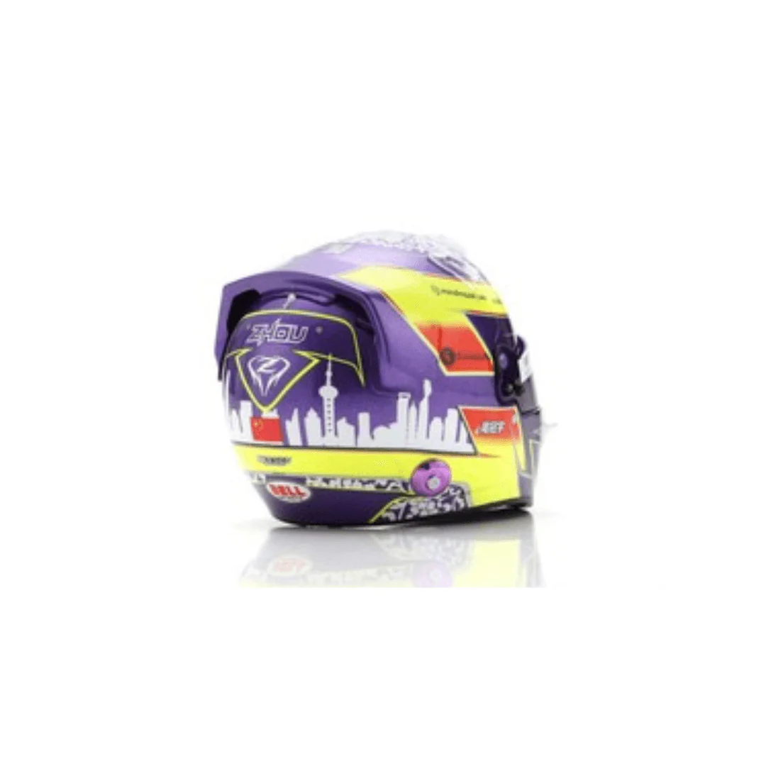 Alfa Romeo F1 1/5 Proportion Mini Helmet Zhou GuanYu 2023 F1 Season - Image 3