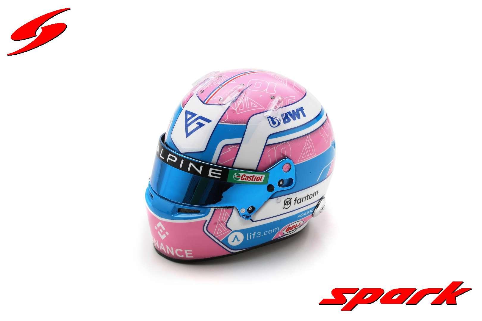 Alpine F1 1/5 Proportion Mini Helmet Pierre Gasly Miami GP 2023 - Image 2