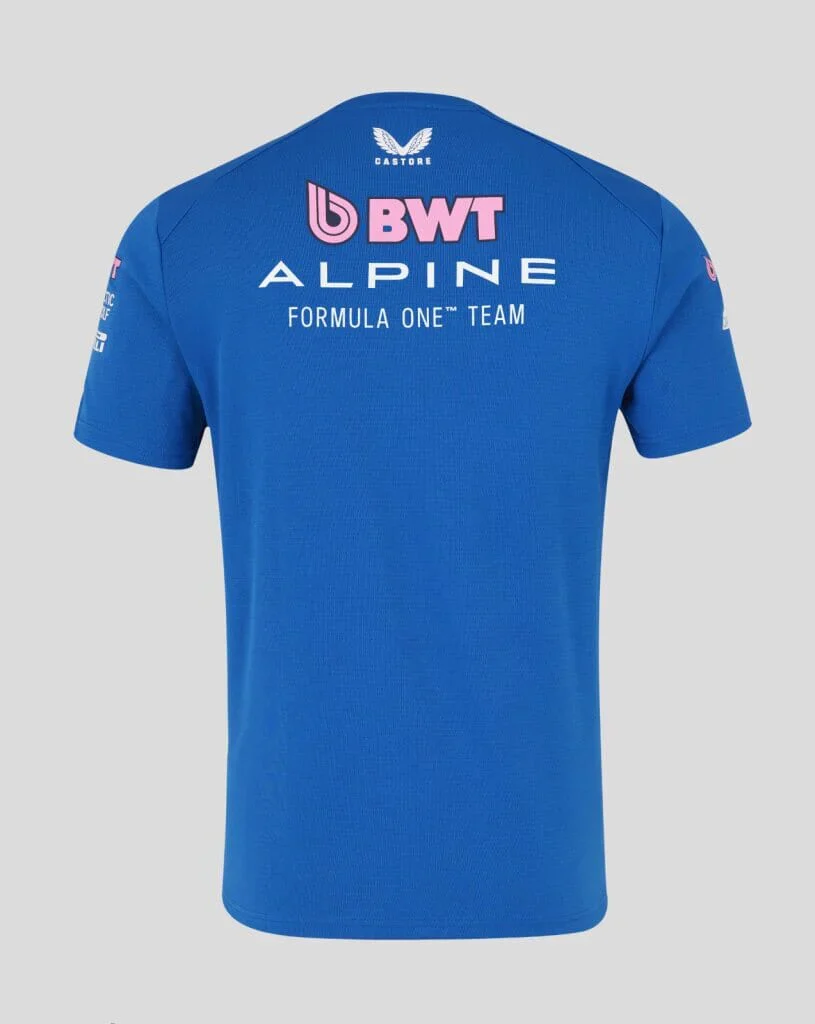 Alpine Racing F1 2026 Men's  T-Shirt - Lapis Blue - Image 4