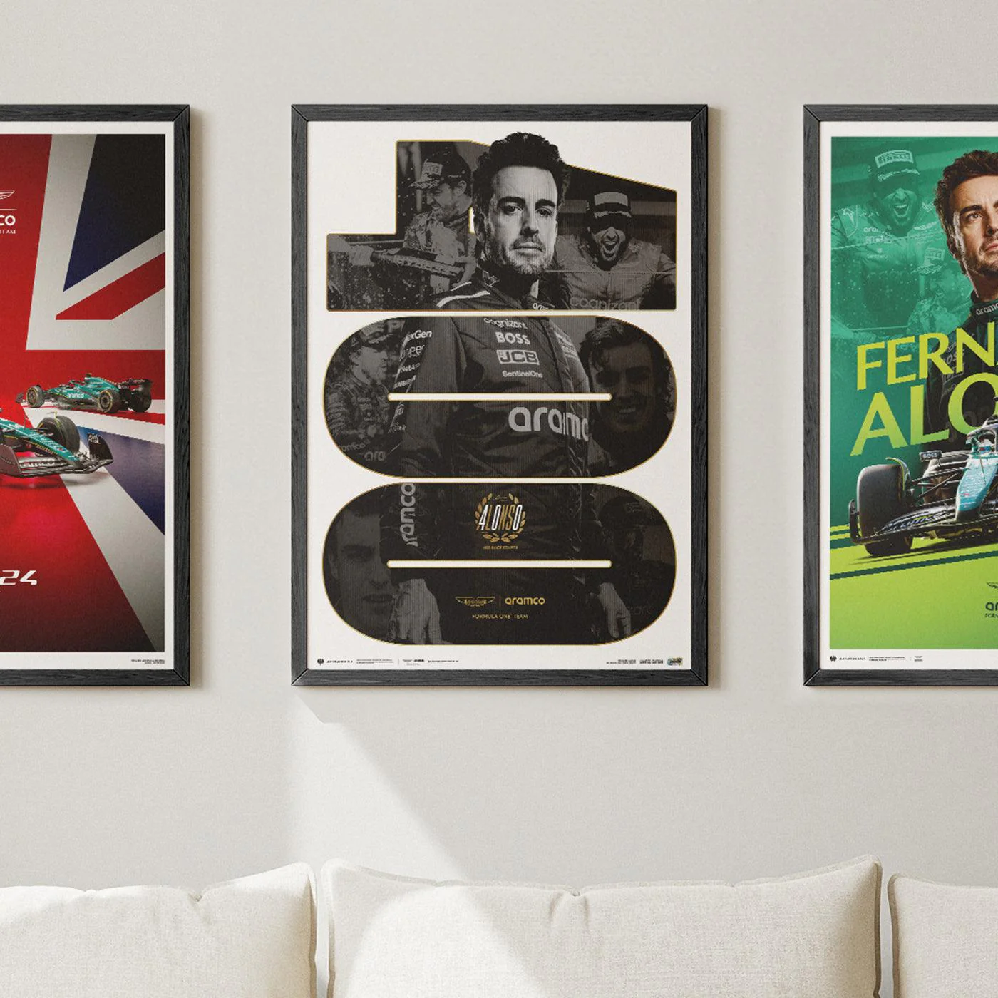 Aston Martin Aramco Formula One® Team - Fernando Alonso - 400 Race Starts - 2024 - Image 6