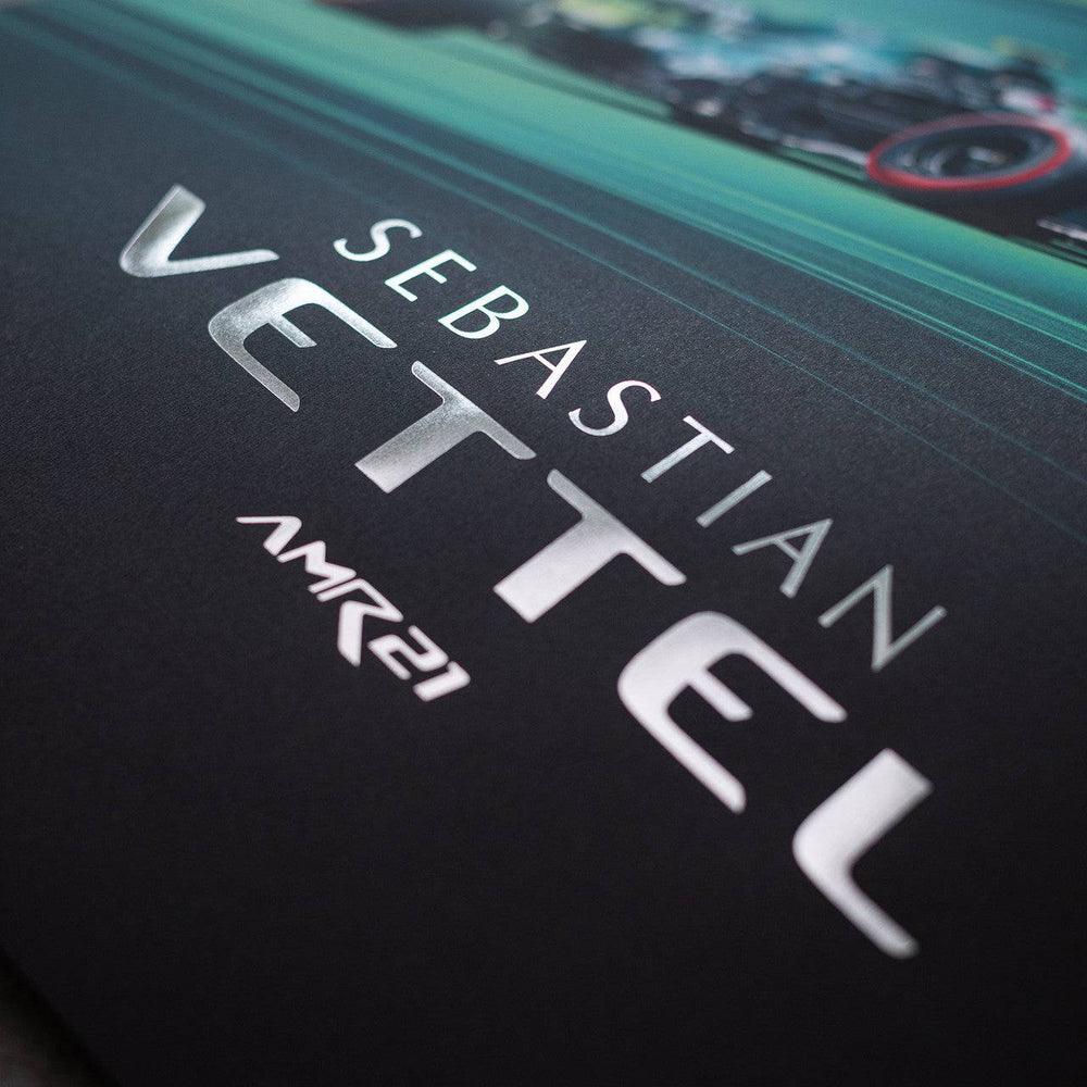 Aston Martin Cognizant Formula One™ Team - Sebastian Vettel - 2021 Automobilist Poster - Image 3