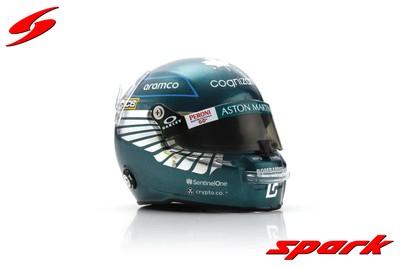 Aston Martin F1 1/5 Proportion Mini Helmet Lance Stroll 2023 Season - Image 4