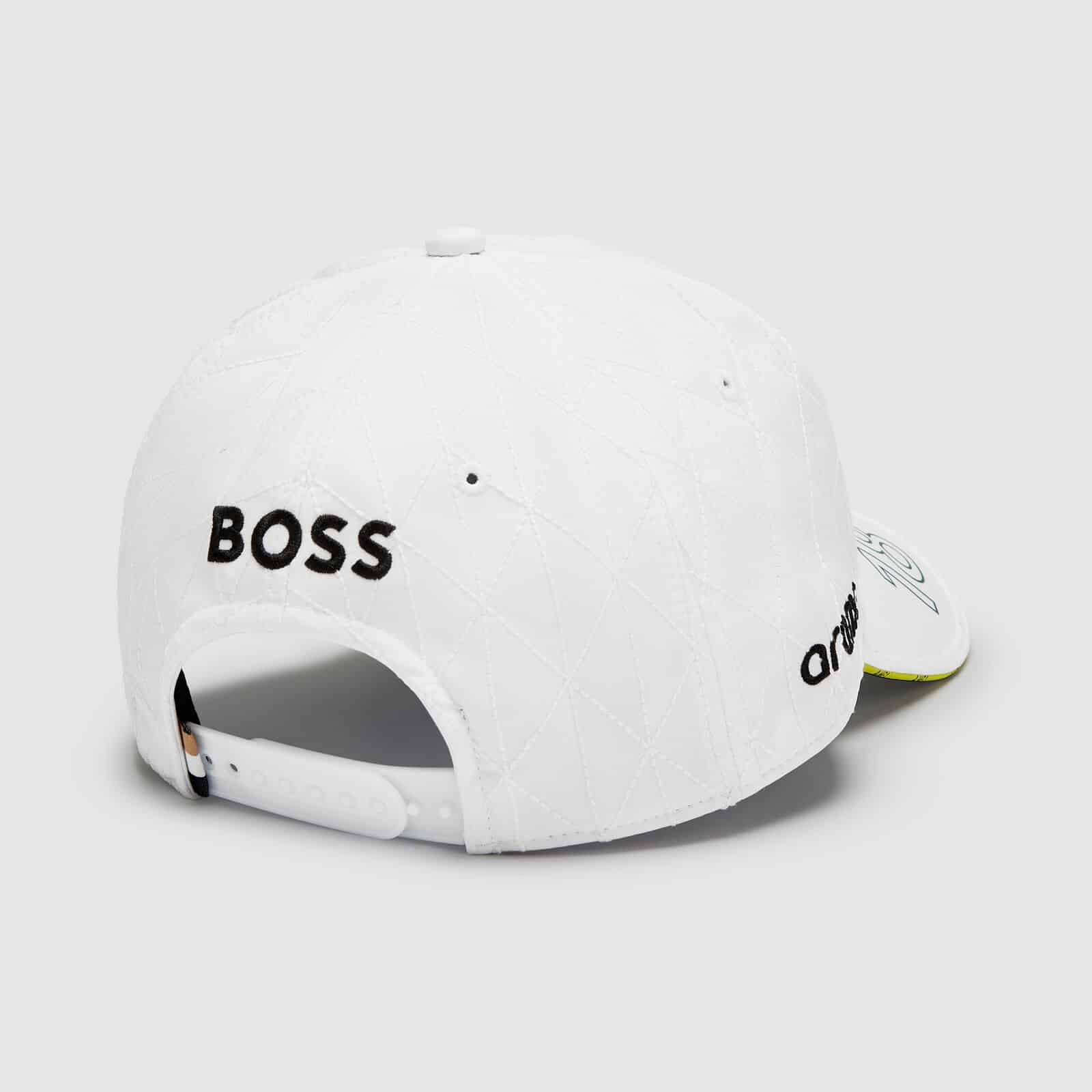 Aston Martin F1 Team – 2024 Lance Stroll Driver Cap (White) - Image 3