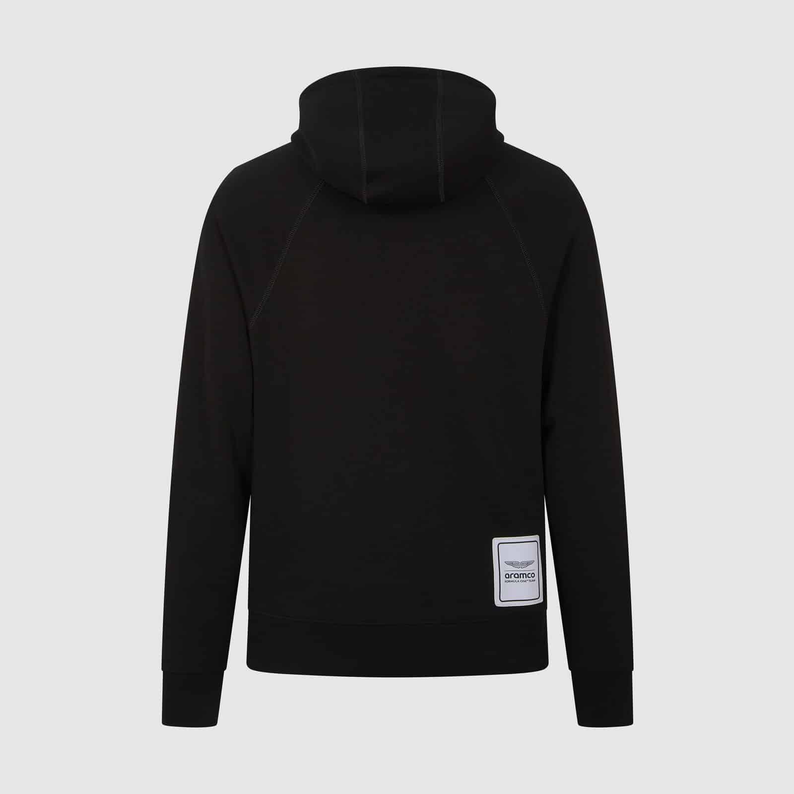 Aston Martin F1 Team 2024 Logo Hoodie (Black) - Image 2