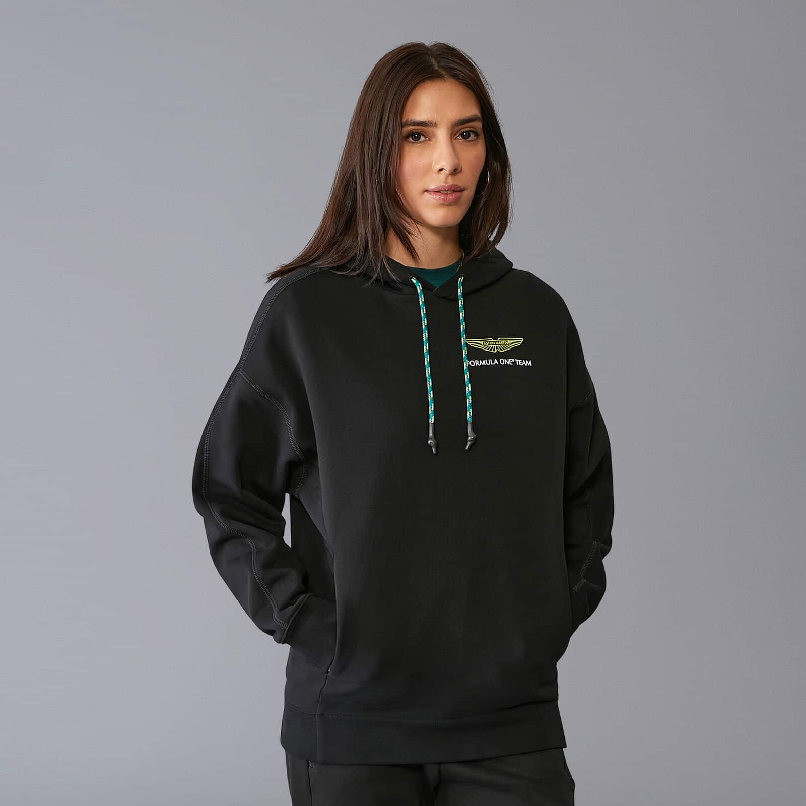 Aston Martin F1 Team 2024 Logo Hoodie (Black) - Image 7