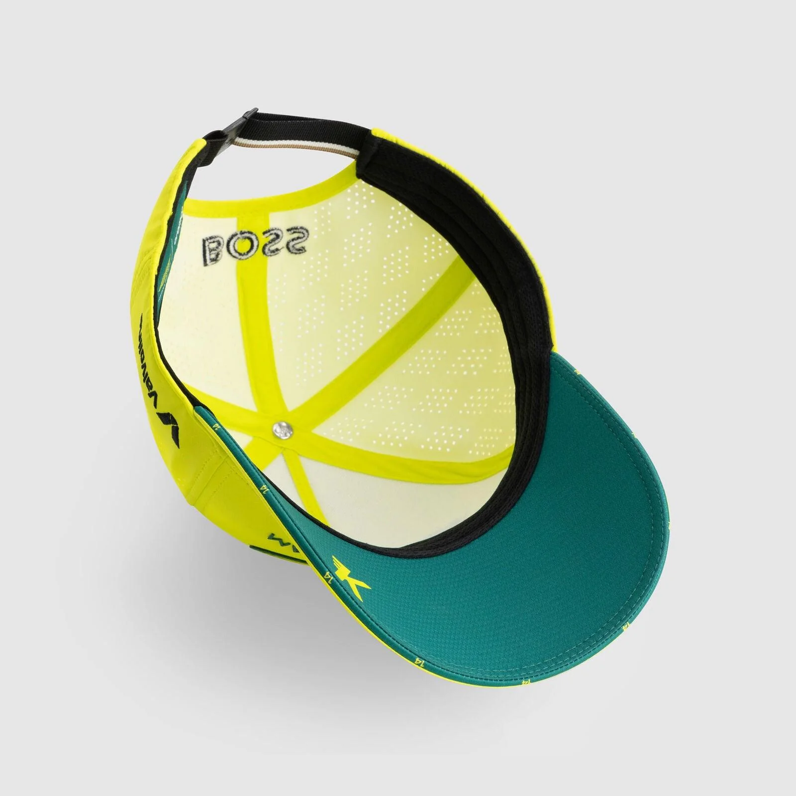 Aston Martin F1 Team 2025 Fernando Alonso Driver Cap Lime - Image 4