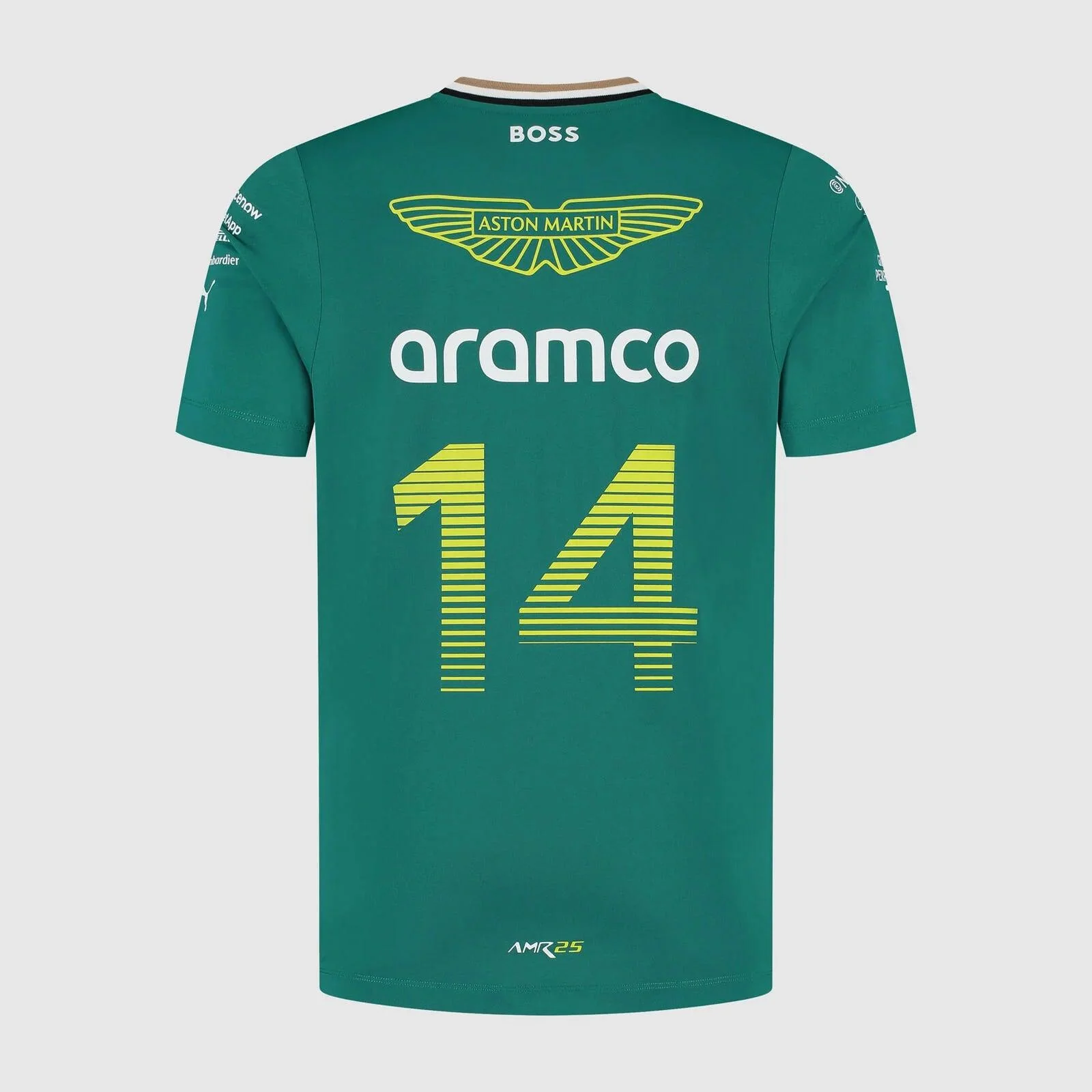 Aston Martin F1 Team 2025 Fernando Alonso Driver T-shirt - Image 2