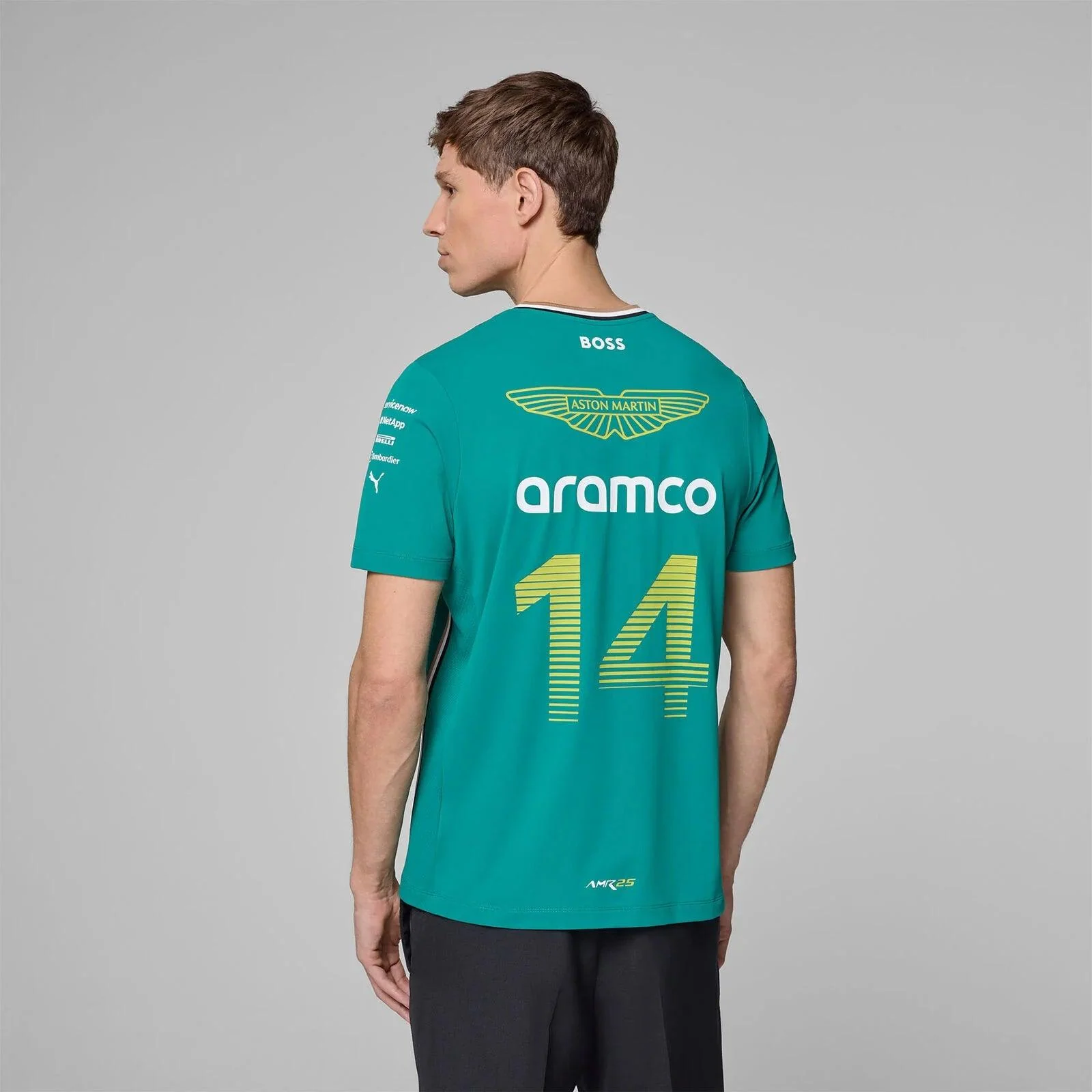 Aston Martin F1 Team 2025 Fernando Alonso Driver T-shirt - Image 5