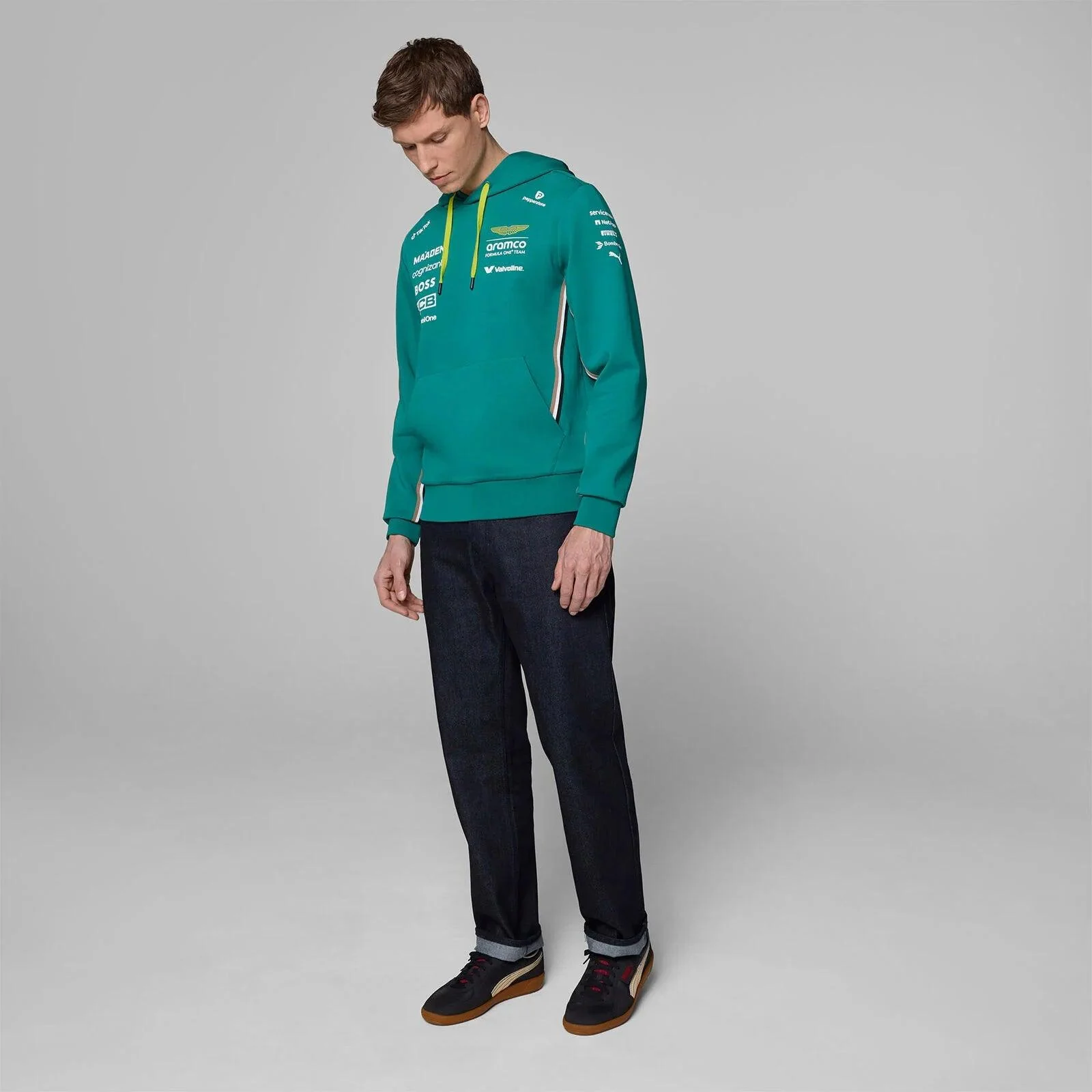 Aston Martin F1 Team 2025 Team Hoodie - Image 3