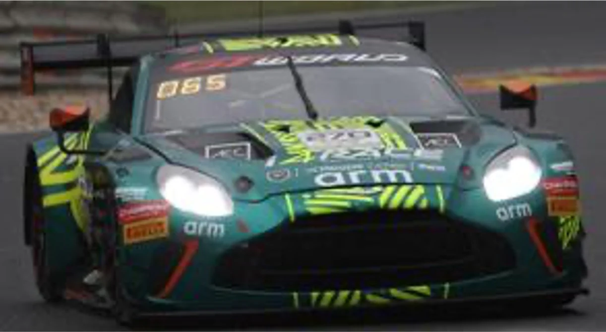 Aston Martin Vantage AMR GT3 EVO No.270 Comtoyou Racing 24H Spa 2025 - Spark Model Car
