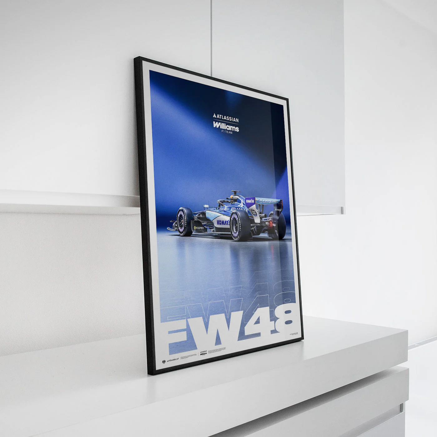 Atlassian Williams F1 Team FW48 2026 Season Automobilist Official Poster - Image 5
