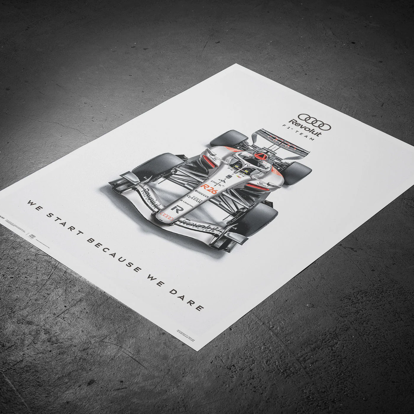 Audi Revolut F1® Team Audi R26 2026 Automobilist Poster - Image 6