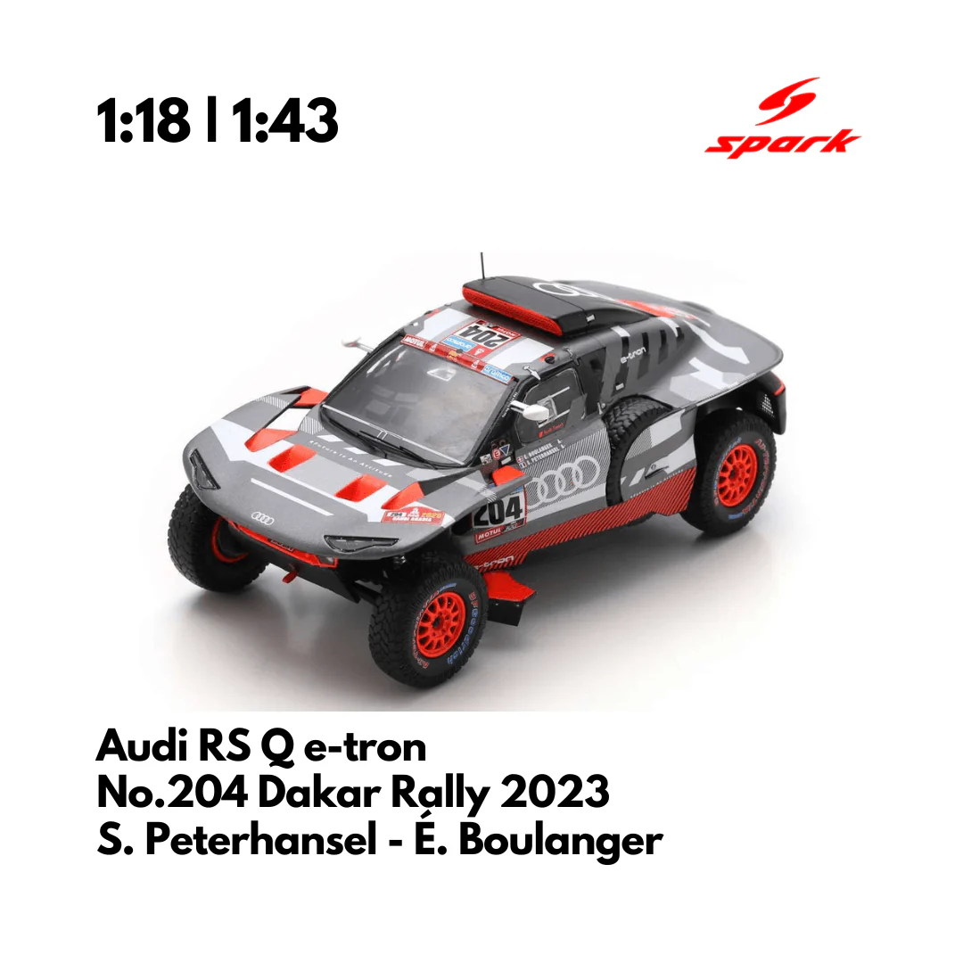 Audi RS Q e-tron Dakar Rally 2023 - Spark Model Car - Image 3
