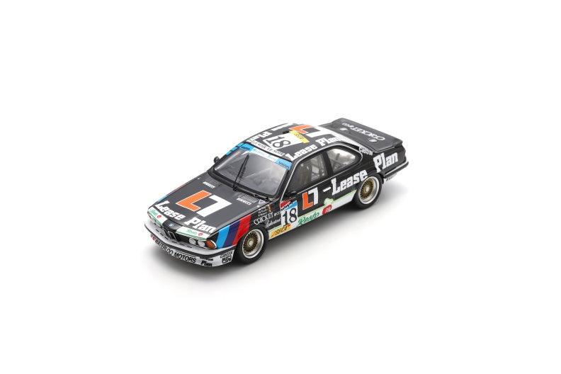 BMW 635 Csi No.18 Waterloo Motor Lease Plan 24H Spa 1987 - Spark Model Car