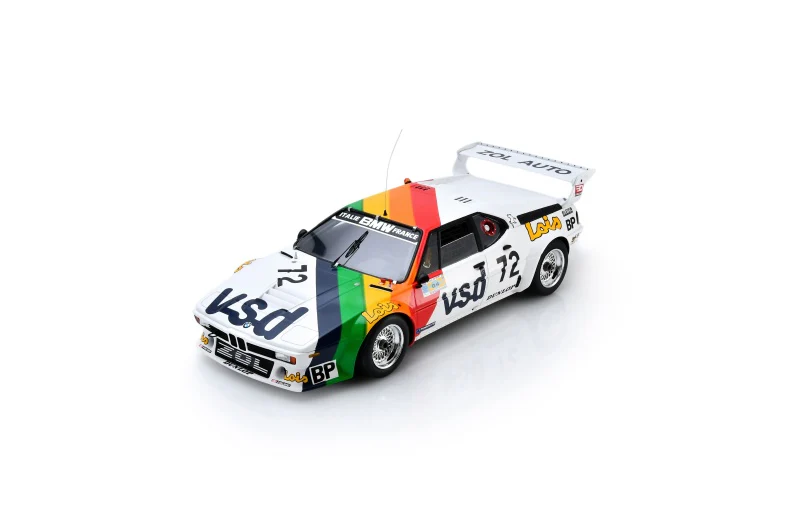 BMW M1 No.72 Le Mans 24H 1981 - Spark 1:18 Le Mans Heritage Model