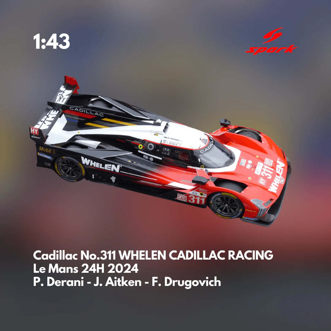 Cadillac V-Series.R No.311 WHELEN CADILLAC RACING 24H Le Mans 2024 - Spark Model Car