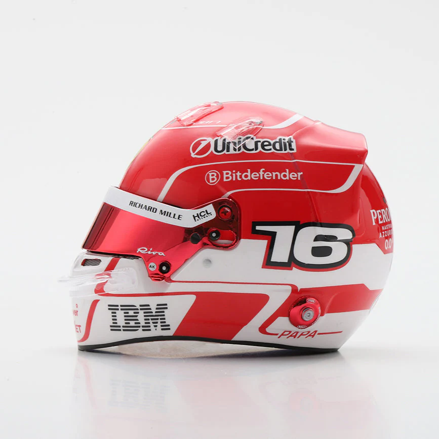 Charles Leclerc Helmet Scuderia Ferrari F1 Season 2025 Helmet - Looksmart 1:5 Helmet