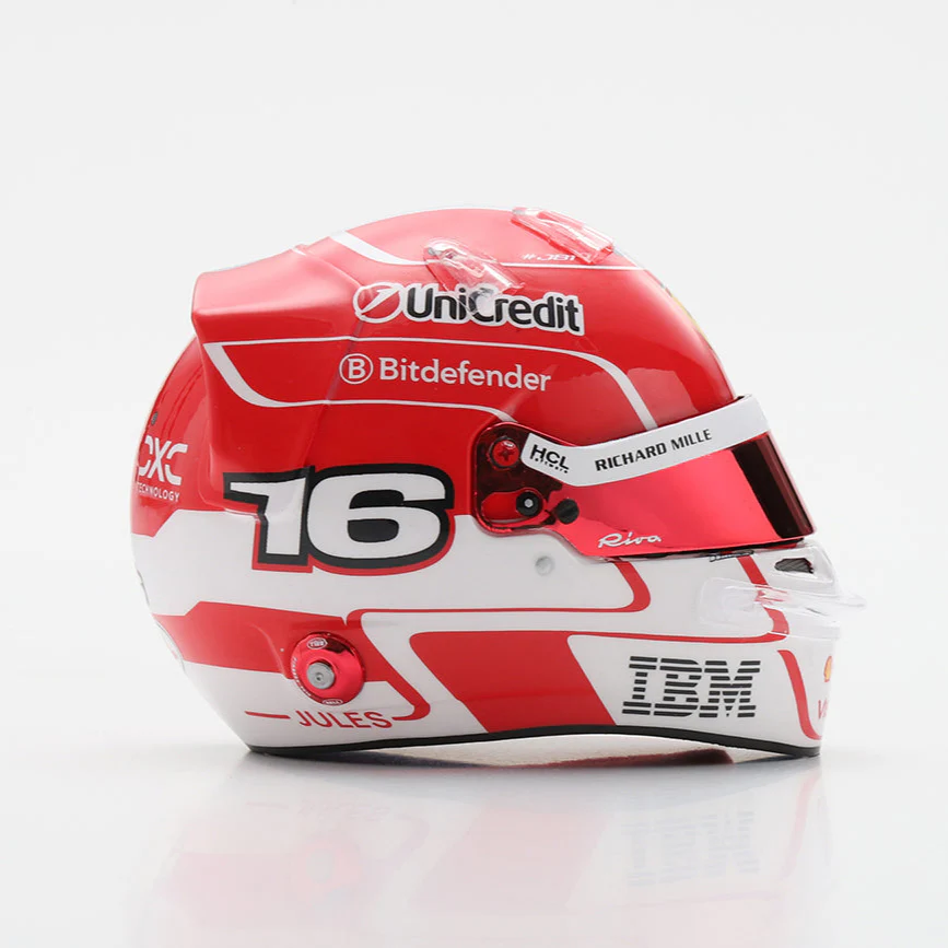Charles Leclerc Helmet Scuderia Ferrari F1 Season 2025 Helmet - Looksmart 1:5 Helmet - Image 2