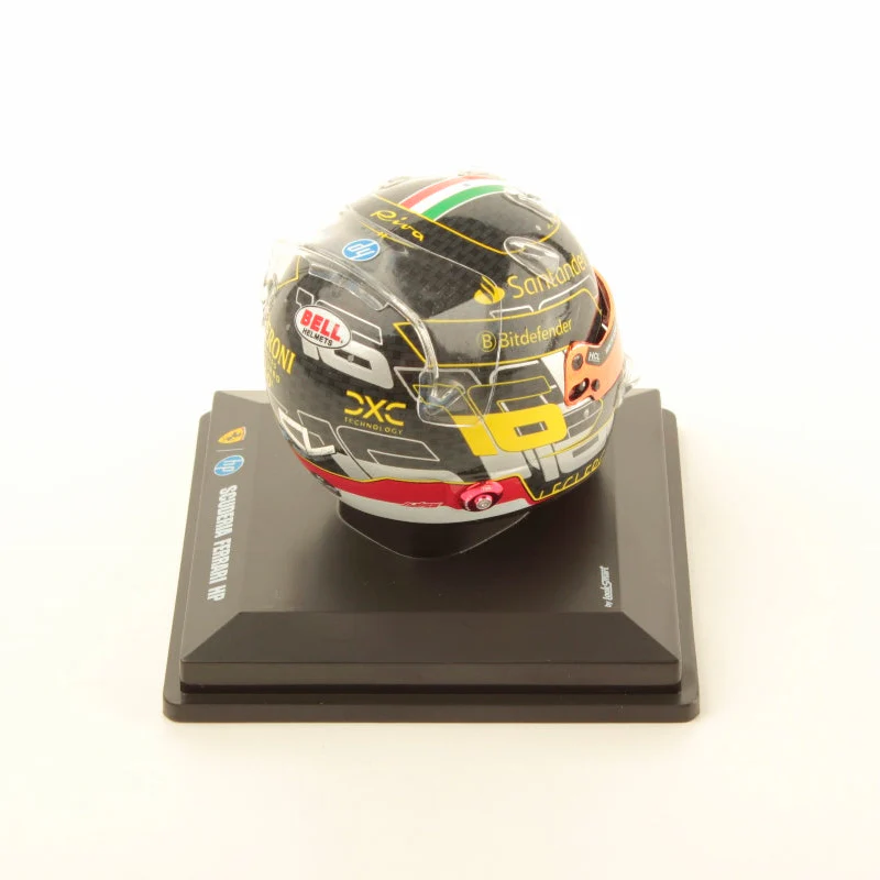 Charles Leclerc Helmet Scuderia Ferrari Italian GP 2024 Helmet - 1:5 Model Helmet Looksmart - Image 2