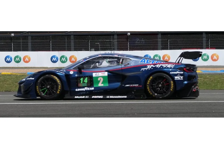 Corvette Z06 LMGT3.R No.2 TF SPORT Le Mans 24H 2026 - Spark Model Car