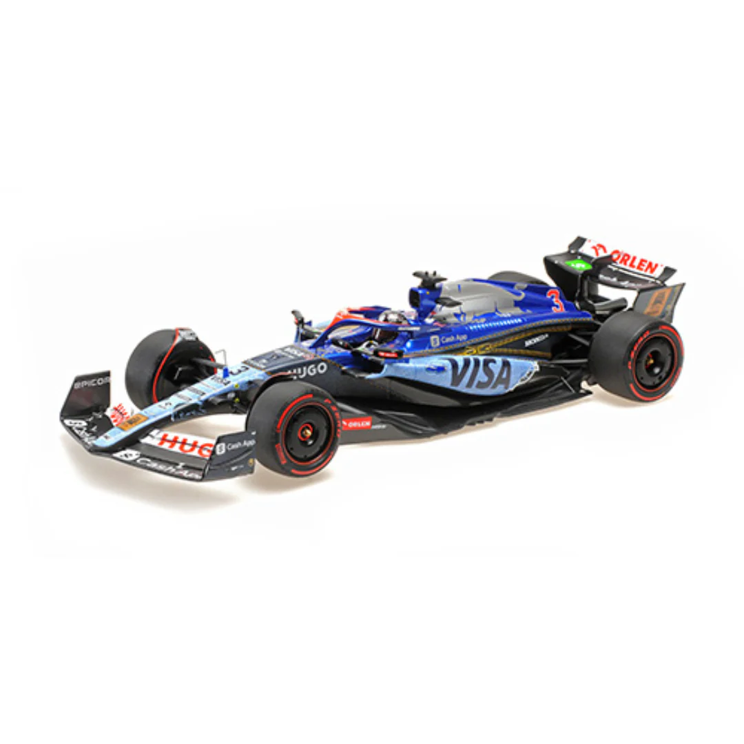 Daniel Ricciardo LAST RACE - Visa Cash App RB VCARB 01 - Singapore GP 2024 Special Livery Model Car - Minichamps - Image 4