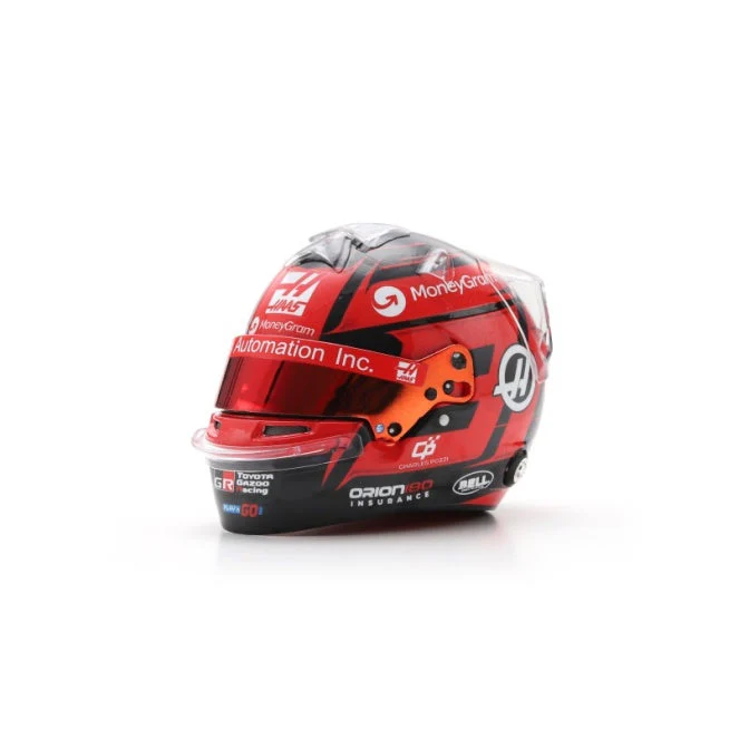 Esteban Ocon Helmet MoneyGram Haas F1 Team Season 2025 Helmet - Spark 1:5 Helmet - Image 3