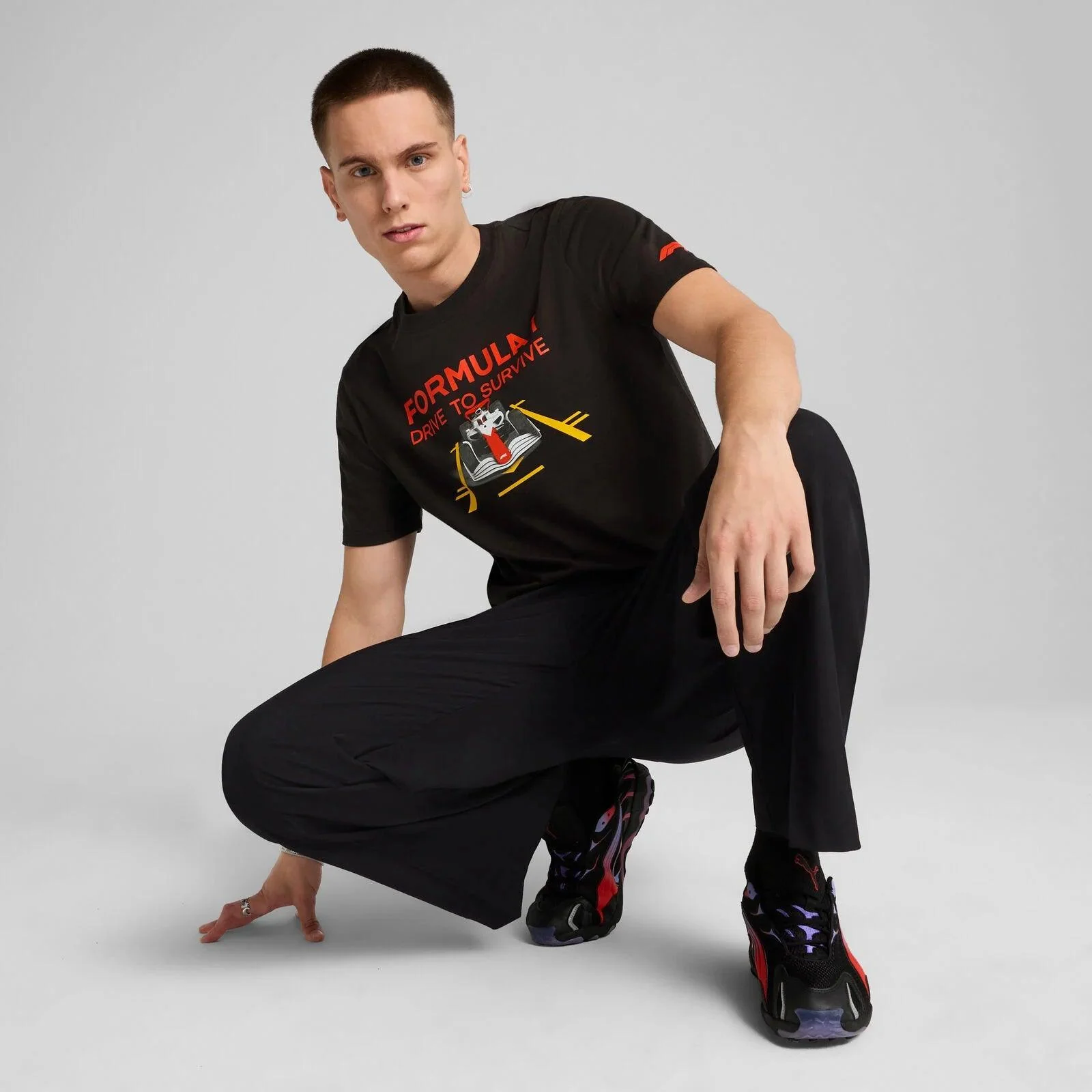 F1 Collection PUMA F1® Drive to survive Relaxed Graphic T-shirt - Black - Image 5