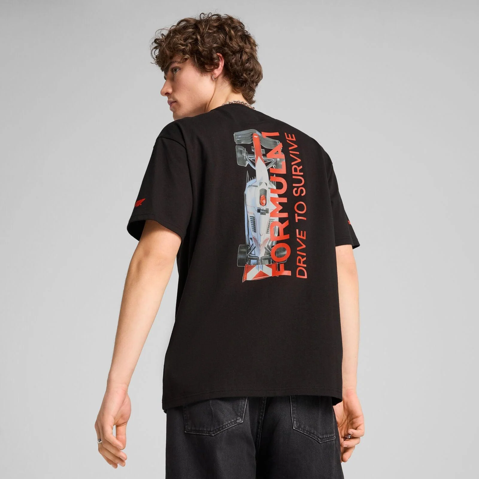 F1 Collection PUMA F1® Drive to survive Relaxed Graphic T-shirt - Black - Image 5