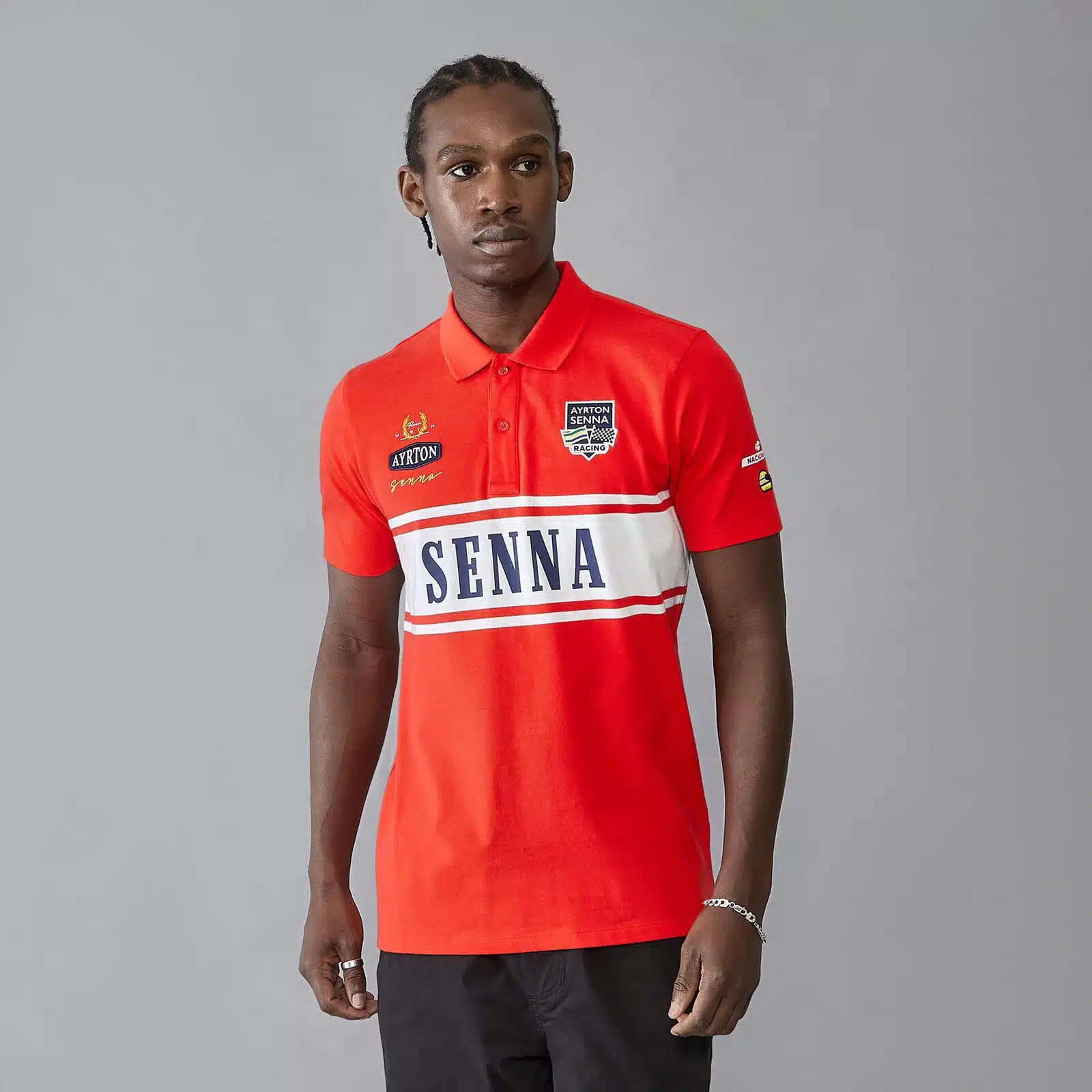 F1 Tech Collection – Ayrton Senna Legacy Polo - Image 3