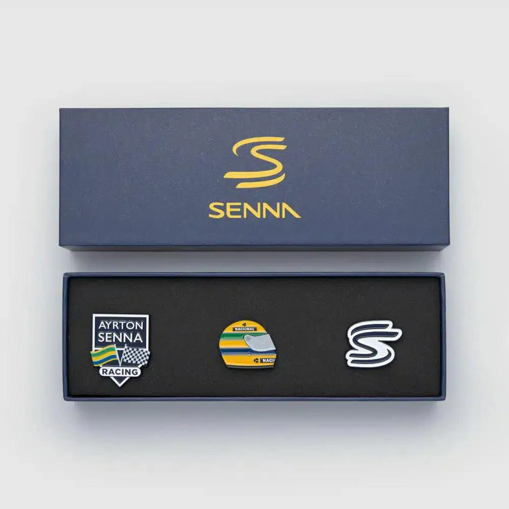 F1 Tech Collection – Ayrton Senna Pin Badge Set - Image 3