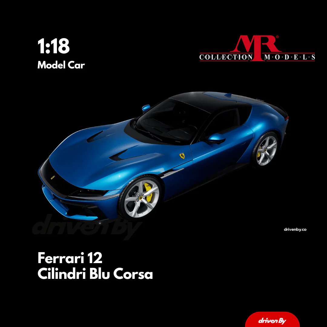 Ferrari 12 Cilindri 1:18 Model Car - MR Collection (7 colours available) - Image 7