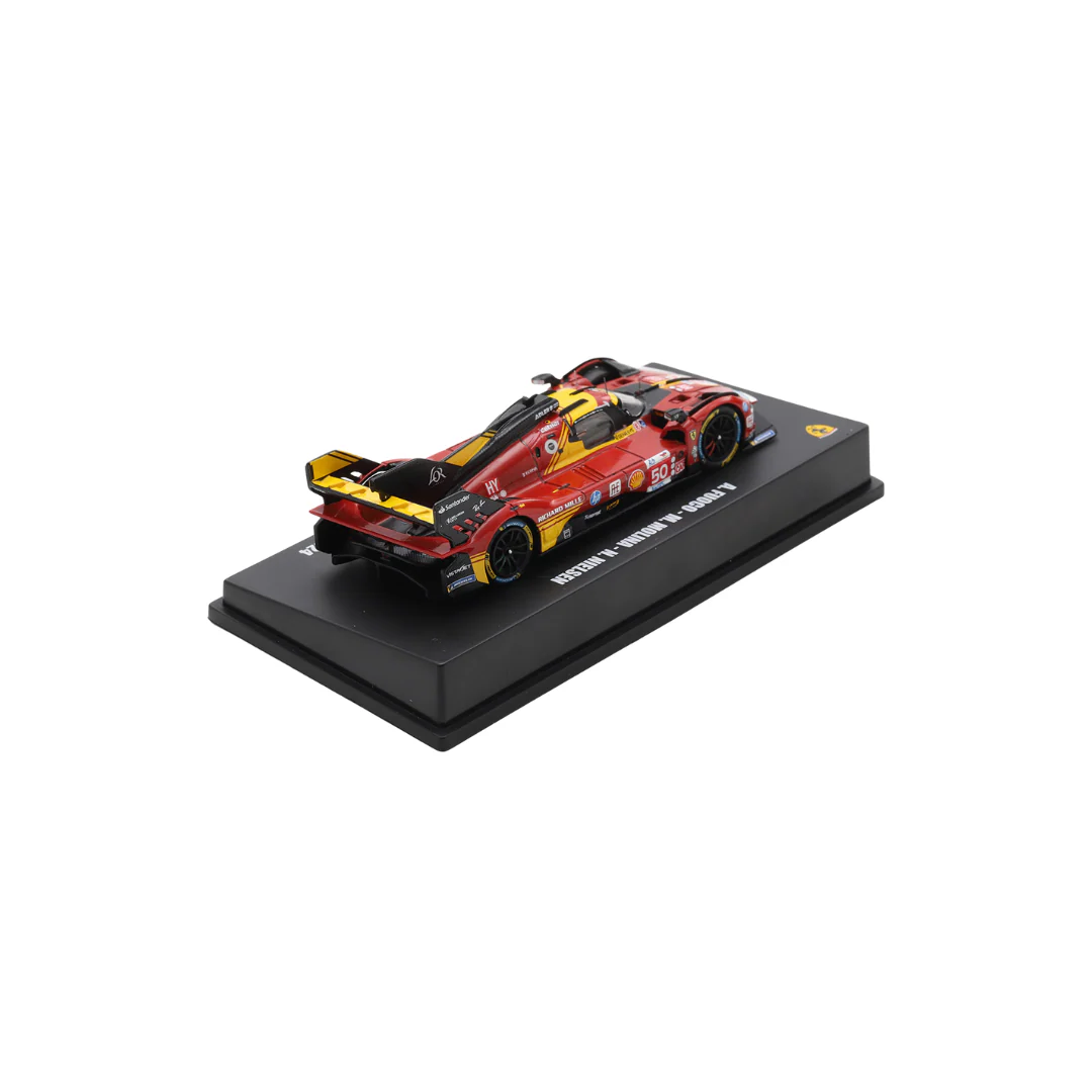 Ferrari 499P Le Mans 24H 2024 Winner No.50 - Looksmart Scale 1:64 Model Car - Image 2