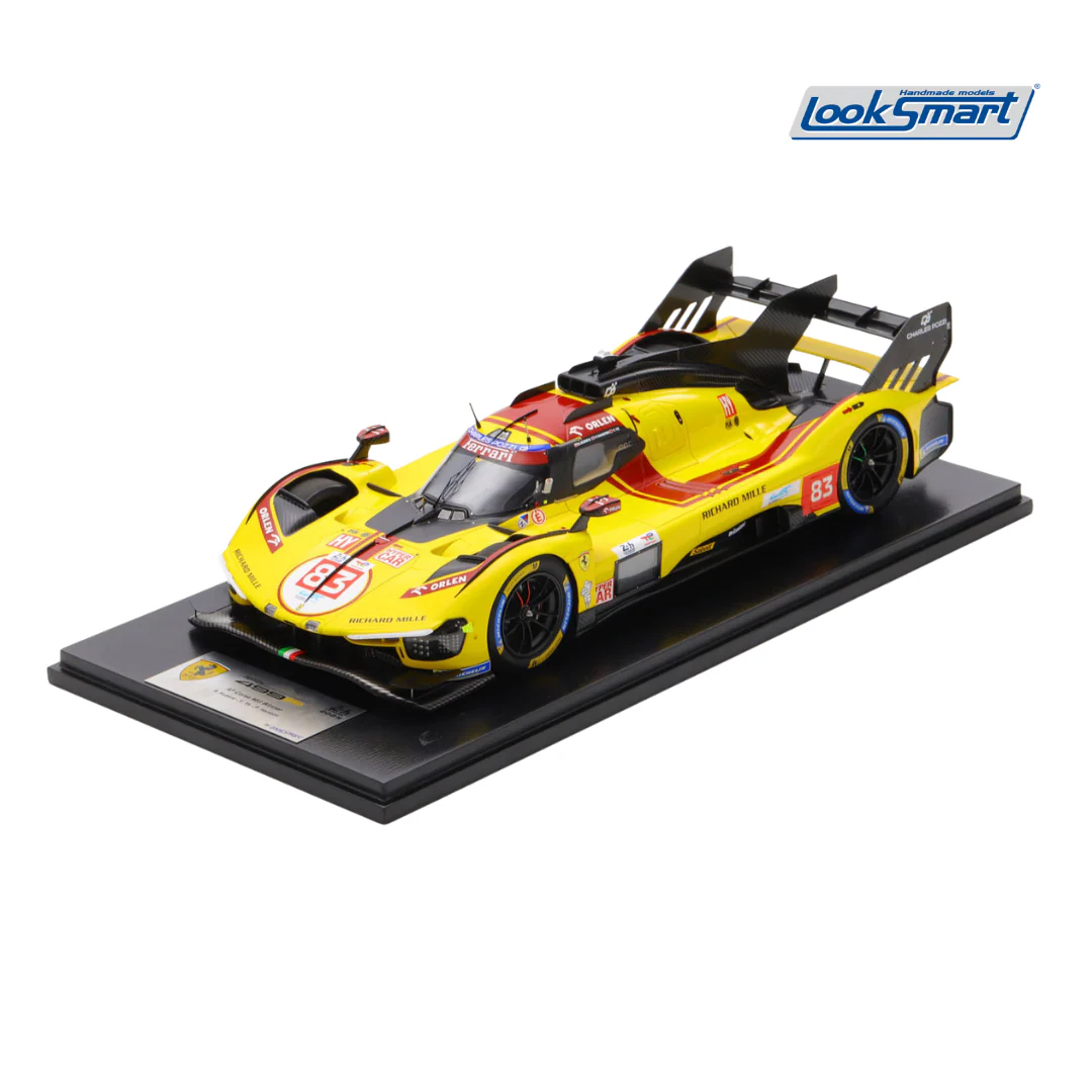 Ferrari 499P No.83 AF CORSE ITA Le Mans 24H 2025 Winner - Looksmart 1:43 Model Car - Image 2