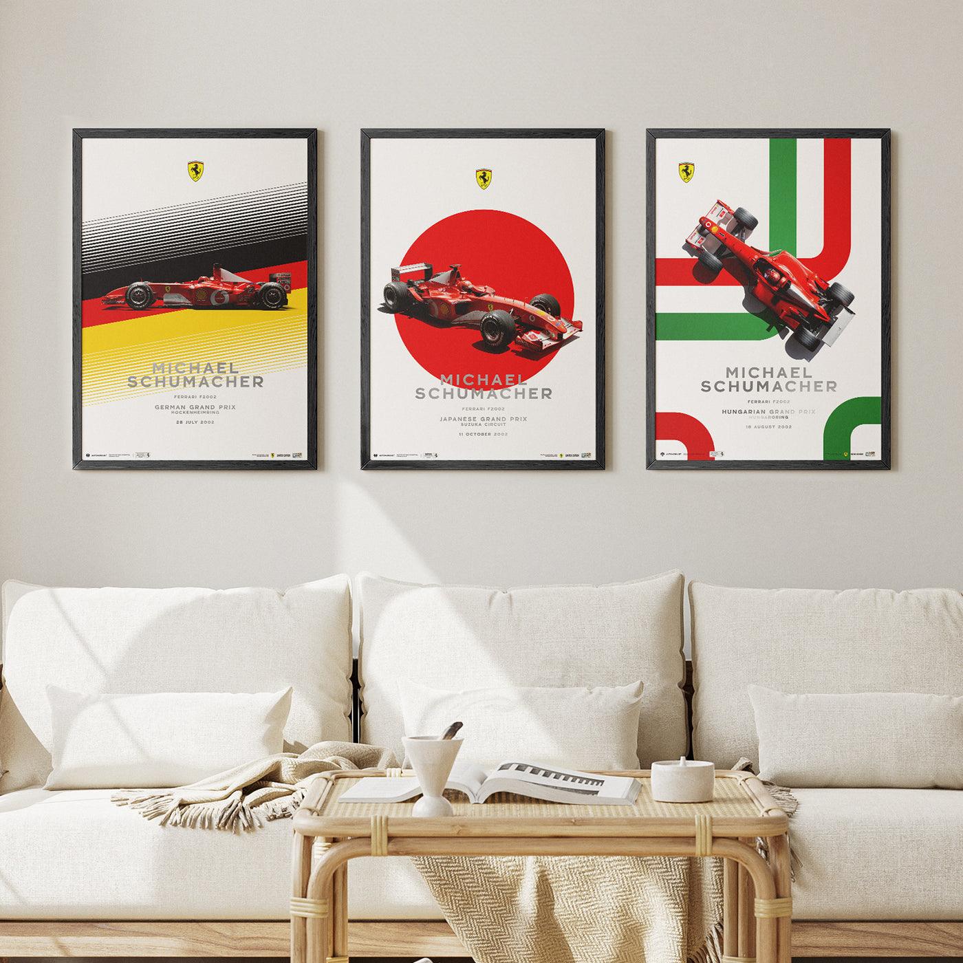 Ferrari F2002 - Michael Schumacher Suzuka GP 2002 | Automobilist Poster - Image 8