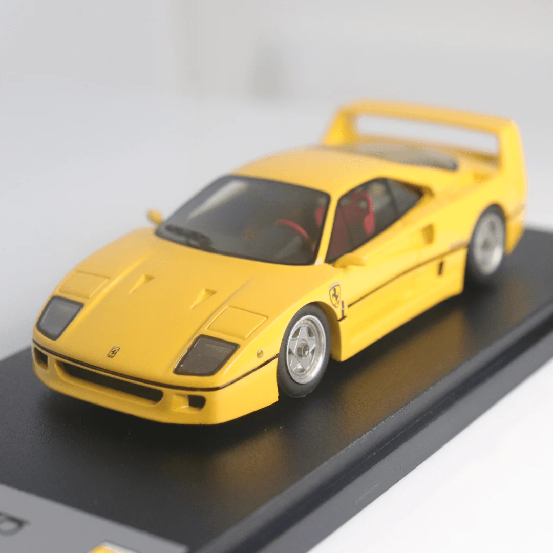 Ferrari - F40 Street 1987 Yellow - BBR 1:43 Model Car - Image 3