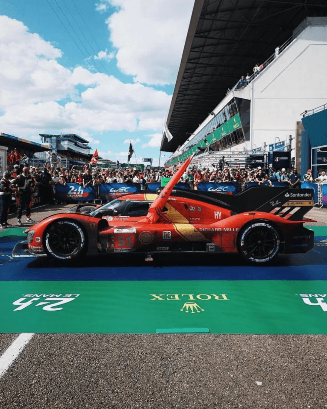 Ferrari Hypercar #51 499P 2023 Le mans 100th anniversary Winner - Ferrari AF Corse - Model Car - BBR - Image 3