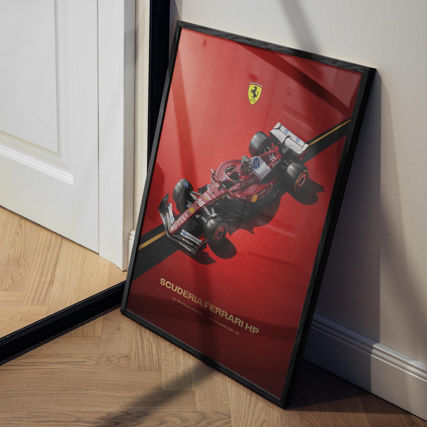 Ferrari SF-25 – Scuderia Ferrari HP F1™ Team Automobilist Poster | Lewis Hamilton & Charles Leclerc - Image 6