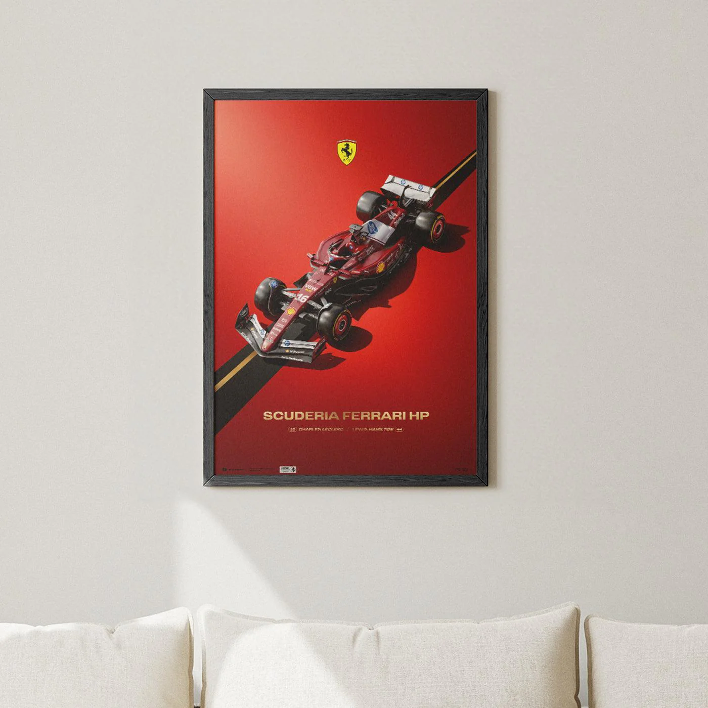 Ferrari SF-25 – Scuderia Ferrari HP F1™ Team Automobilist Poster | Lewis Hamilton & Charles Leclerc - Image 7