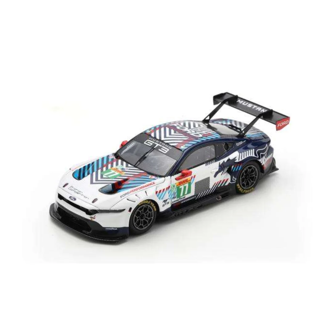Ford Mustang LMGT3 No.77 PROTON COMPETITION Le Mans 24H 2025 - Spark Model Car