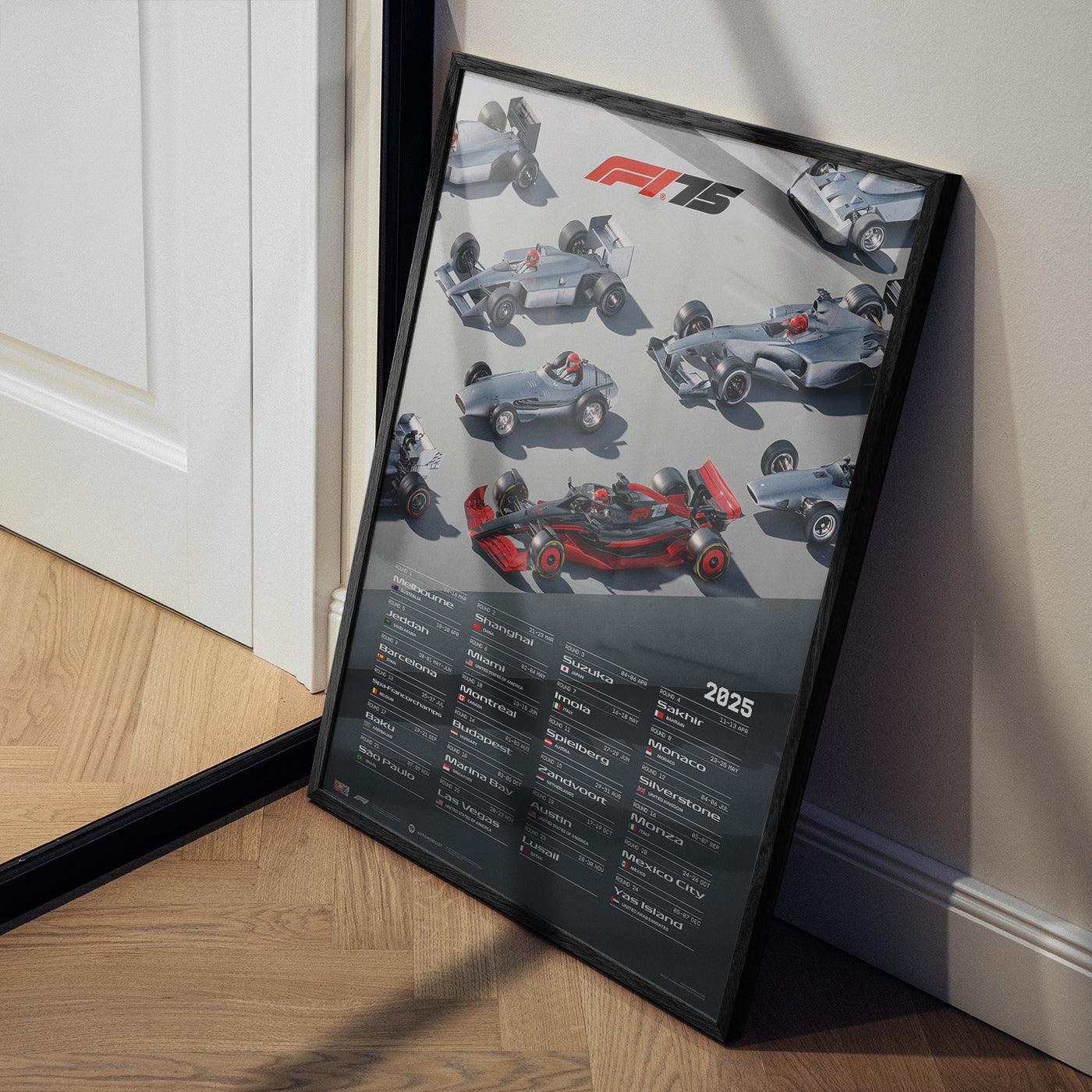 Formula 1® - 75th anniversary - 2025 Calendar Poster - Image 5