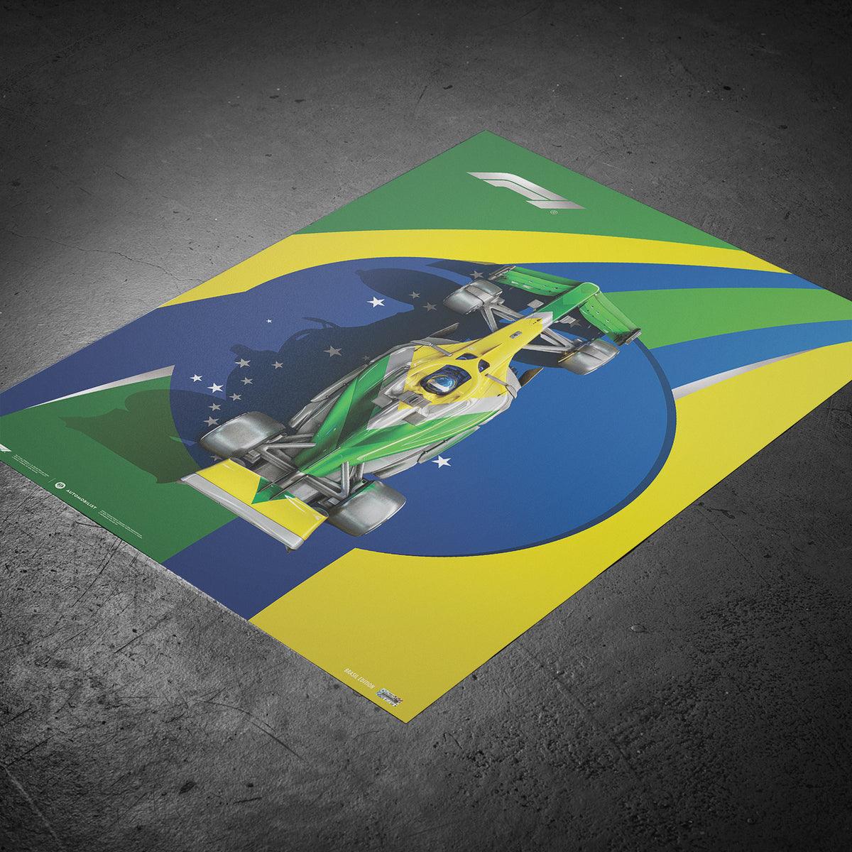 Formula 1® - Brazilian Tribute - 2024 | Collector’s Edition Poster - Image 2