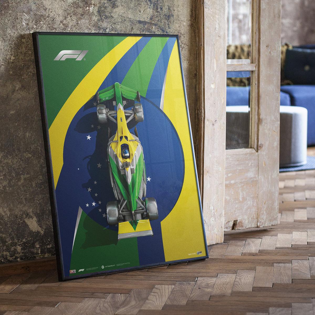Formula 1® - Brazilian Tribute - 2024 | Collector’s Edition Poster - Image 3