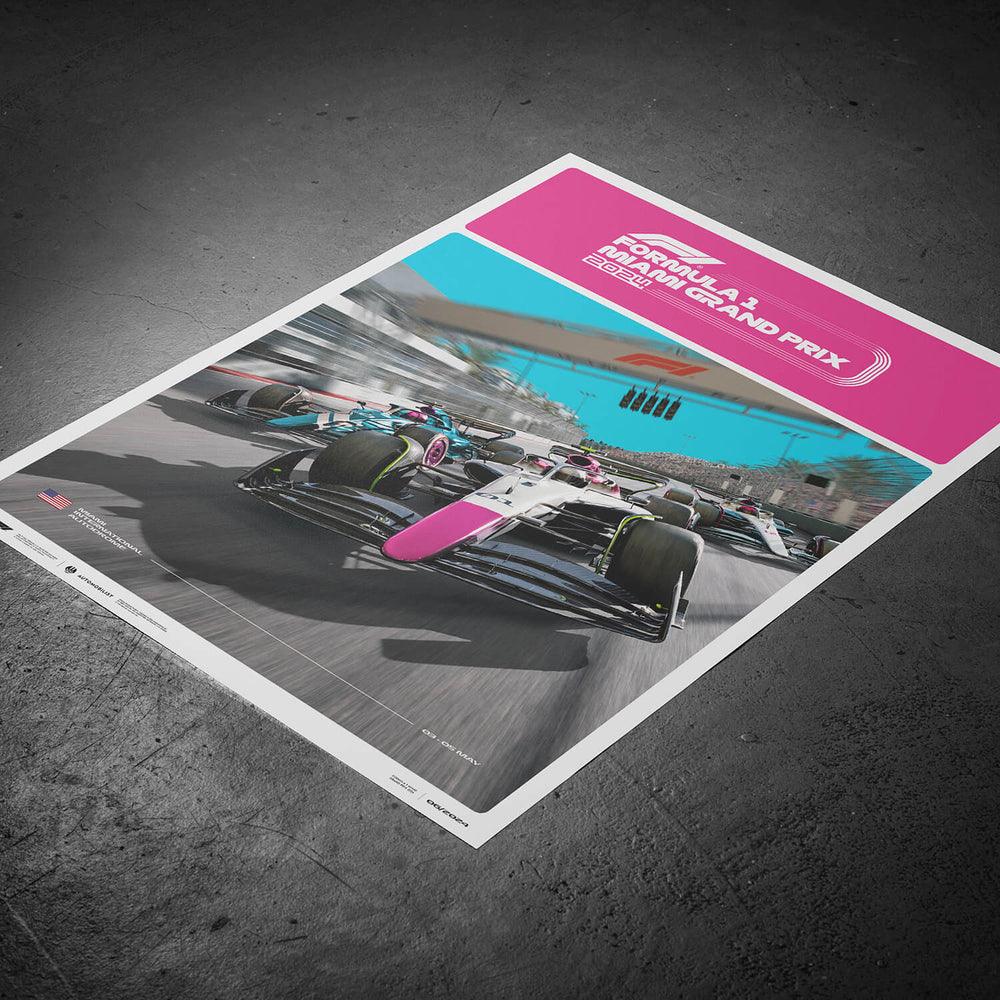 Formula 1® - Miami Grand Prix - 2024 Poster - Image 4