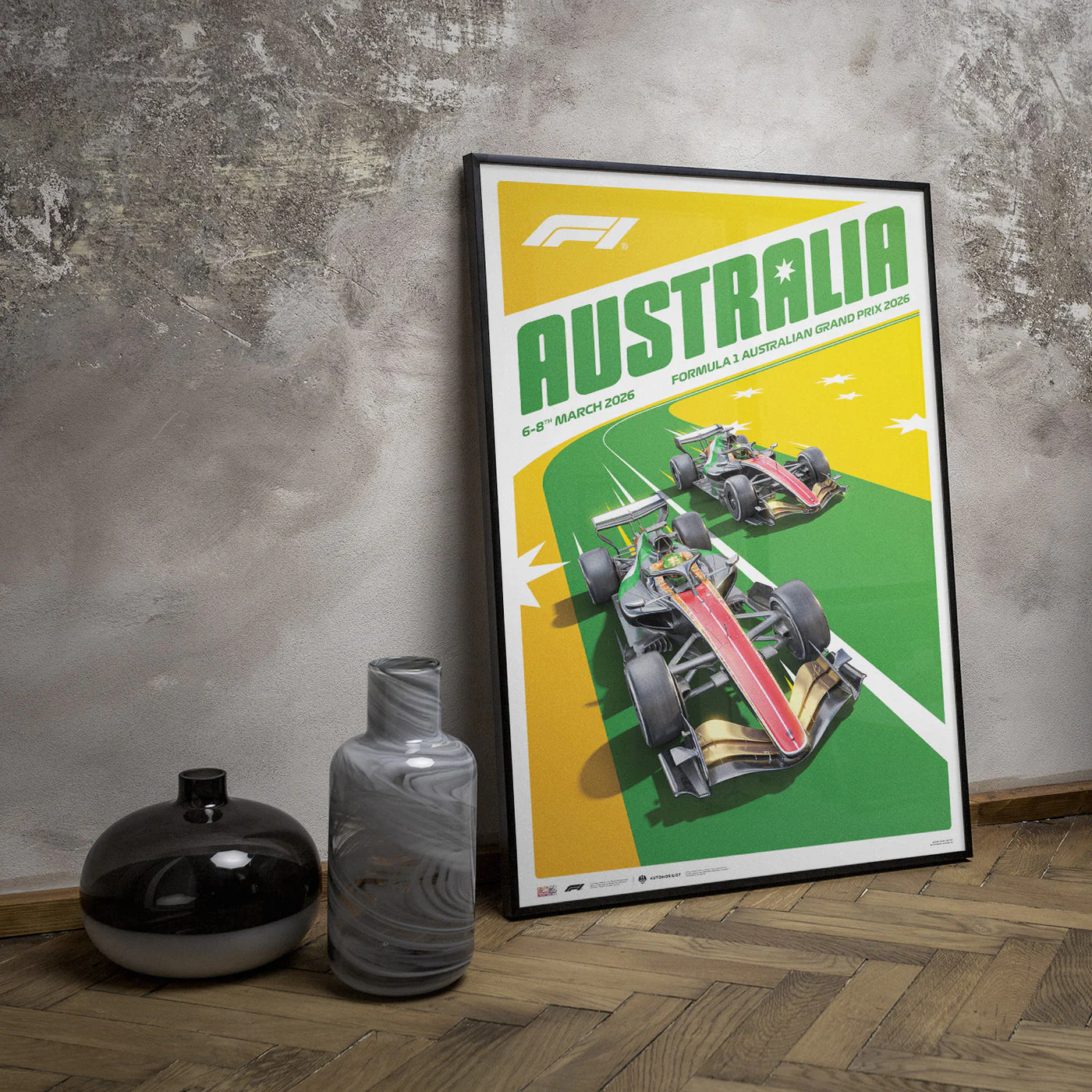 FORMULA 1 AUSTRALIAN GRAND PRIX 2026 Automobilist Official Event Poster - Image 5