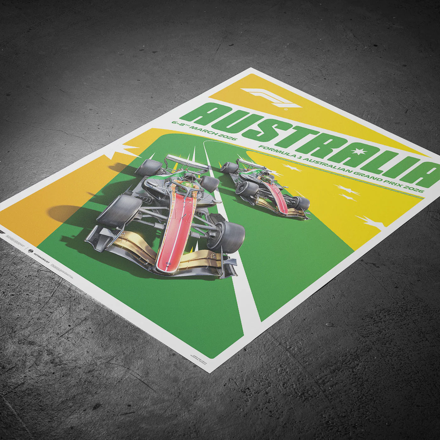FORMULA 1 AUSTRALIAN GRAND PRIX 2026 Automobilist Official Event Poster - Image 7